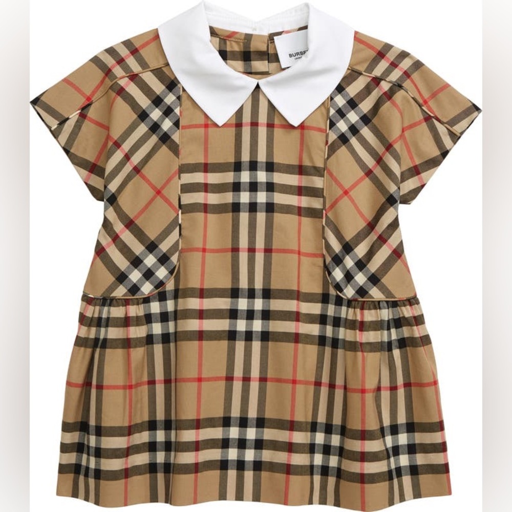Burberry Vintage Check Baby Girl Robyn Dress Size 6M bought from Nordstrom
